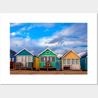 Beach Huts Hengistbury Head Bournemouth Dorset UK Posters and Art